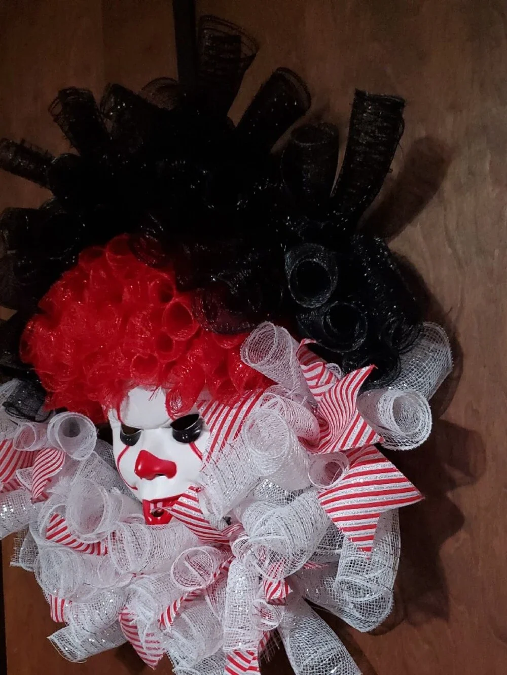 Handmade spooky red